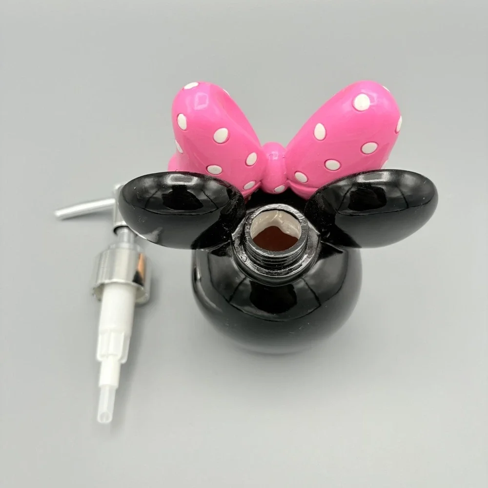 Disney Minnie Mouse Pink Bow Soap Lotion Dispenser With Pump